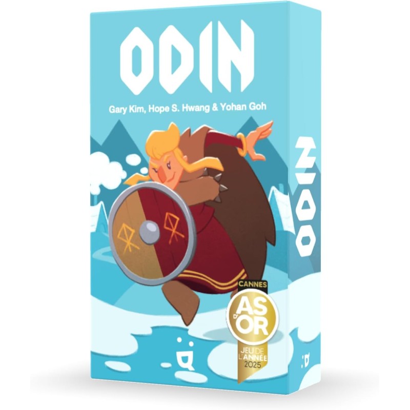 Helvetiq - Odin - Gioco di Carte Ispirate ai Vichinghi - Crea Le Migliori Combinazioni con Le tue Carte per Vincere - da 2 a 6 
