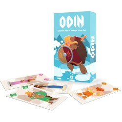 Helvetiq - Odin - Gioco di Carte Ispirate ai Vichinghi - Crea Le Migliori Combinazioni con Le tue Carte per Vincere - da 2 a 6 