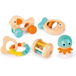 Hape - E0125 Set sensoriale 0-12 mesi