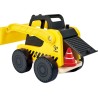 Hape - Camion di carico Giocattolo per Bambini, Grande Pala Flessibile e Accessori da Cantiere, Adatto dai 3 Anni