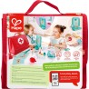 Hape - Set Medico, Set da Gioco in Legno per Bambini, Kit da Dottore con Strumenti interattivi