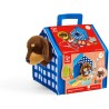 Hape - Set Veterinario, Kit Giocattolo in Legno per Bambini, Clinica veterinaria Portatile