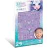 Nebulous Stars 11451 - Body Gem Stickers, 25 Pezzi, Gemme autoadesive per Viso, Unghie e Corpo, Colori Scintillanti, Pietre Gli