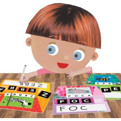 Headu - Laboratorio di Scrittura Montessori - Leggo e Scrivo con 3 Metodi Divertenti | Giochi Educativi 3-6 Anni, Gioco Montess