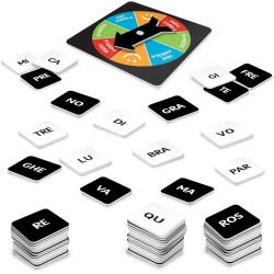 Ludic - Parolì Parolà Il gioco di parole in testa e… in coda! IT59865 Gioco Di Società Per La Famiglia Per 2-6 Giocatori
