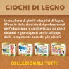 Headu - Cosa Mangiano i Cuccioli - Logica e Manualità per i piccoli | Gioco Educativo 2-4 Anni - Giochi in Lengo, Attività Dida