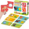 Headu - Cosa Mangiano i Cuccioli - Logica e Manualità per i piccoli | Gioco Educativo 2-4 Anni - Giochi in Lengo, Attività Dida