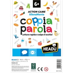 Headu - Coppia Parola - Un gioco Di Lettura Rapida e Colpo D Occhio | Giochi Educativi 5-8 Anni, Giochi Da Tavolo Bambini, Gioc