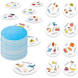 Headu - Coppia Parola - Un gioco Di Lettura Rapida e Colpo D Occhio | Giochi Educativi 5-8 Anni, Giochi Da Tavolo Bambini, Gioc