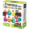 Headu - Trenino delle Forme e dei Colori - Associa, Incastra e Gioca! - Un Gioco Educativo dai 2 ai 4 anni | IT61107