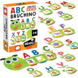 Headu - Bruchino ABC, Autocorrettivo e Lungo più di un Metro!, Un Gioco Educativo per Bambini dai 3 ai 6 anni