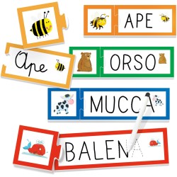 Headu - Il Mio Primo Leggo e Scrivo, Imparo a Leggere e Scrivere a tre anni, Un Gioco Educativo per Bambini dai 3 ai 6 anni