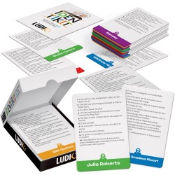 Ludic - Identikit Il Gioco Degli Indizi Per Eccellenza It51104 Gioco Di Società Formato Viaggio Per 1+Giocatori