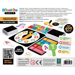 Ludic - Dibattito Party Vince Chi Convince! Il party game del Debate IT59742 Gioco Di Società Per La Famiglia Per 3-10 Giocator