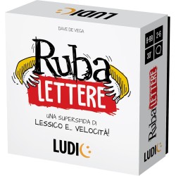 Ludic - Rubalettere Una supersfida sfida di lessico e… velocità! IT59858 Gioco Di Società Per La Famiglia Per 2-6 Giocatori