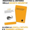 Ludic - Società Segrete - Scopri i Codici Nascosti e Allena il Pensiero Laterale! - Gioco di Società 2-6 Giocatori, Anni 8+, Un