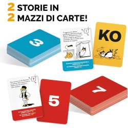 Ludic - Storie a bivi - Racconti-Gioco Allenamente - Gioco di Società per 1 o più Giocatori, Anni 10+, Un Gioco di Carte per Tu