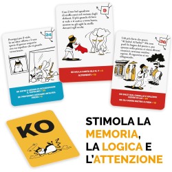 Ludic - Storie a bivi - Racconti-Gioco Allenamente - Gioco di Società per 1 o più Giocatori, Anni 10+, Un Gioco di Carte per Tu