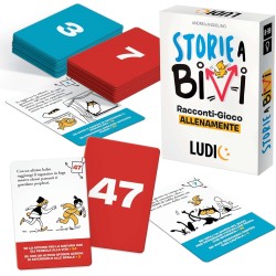 Ludic - Storie a bivi - Racconti-Gioco Allenamente - Gioco di Società per 1 o più Giocatori, Anni 10+, Un Gioco di Carte per Tu