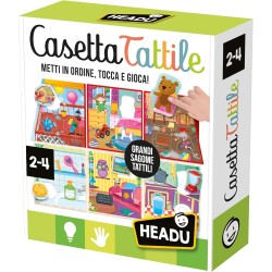 Headu - Casetta Tattile - Metti in Ordine, Tocca e Gioca! - Un Gioco Educativo per Bambini dai 2 ai 4 Anni - Made in Italy | IT
