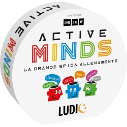LUDIC - Active Minds La Grande Sfida - Il Grande Gioco Allena-Mente | Giochi Di Società Per Tutta La Famiglia, Bambini e Adulti