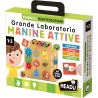Headu - Laboratorio Manine Attive Montessori - Con 24 Forme Tattili Degli Animali | Giochi Educativi 1-3 Anni, Gioco Montessori
