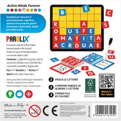 Ludic - Parolix - Il Gioco Forma-Parole Strategico | Giochi di Società per Tutta la Famiglia, Gioco Da Tavolo, Giochi Intellige