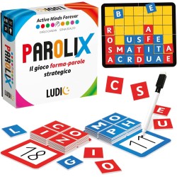 Ludic - Parolix - Il Gioco Forma-Parole Strategico | Giochi di Società per Tutta la Famiglia, Gioco Da Tavolo, Giochi Intellige
