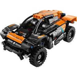 LEGO 42166 Technic NEOM McLaren Extreme E Race Car, Macchina Giocattolo Fuoristrada con Funzione Pull-Back, Fan dei Modellini d