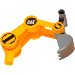 Theo Klein Tavolo da Gioco Sabbia e Acqua Caterpillar con Escavatore, Ribaltabile, 2 Tubi, Stopper e vasche Estraibili Dimensio