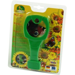 Theo Klein 2634 Kids lente d’ingrandimento da giardino da tenere in mano, Lente d’ingrandimento per bambini con ingrandimento 2