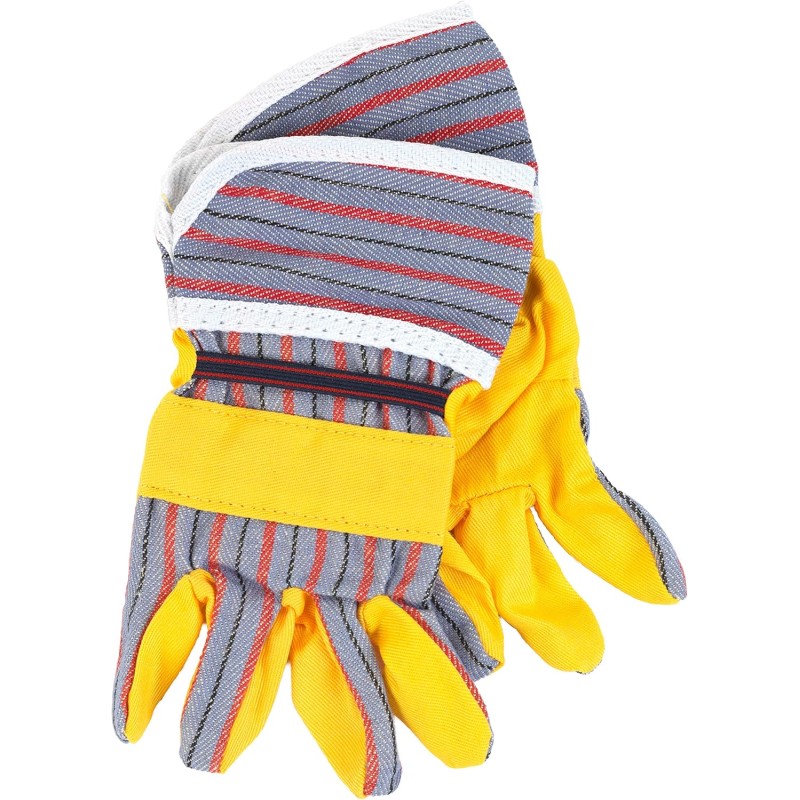 Theo Klein 8120 Guanti da lavoro Bosch, Guanti di alta qualità in taglia unica, Dimensioni- 10 cm x 1 cm x 19 cm