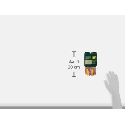 Theo Klein 8120 Guanti da lavoro Bosch, Guanti di alta qualità in taglia unica, Dimensioni- 10 cm x 1 cm x 19 cm