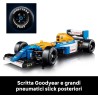 LEGO 10353 Icons Williams Racing FW14B e Nigel Mansell - Modellino di Auto F1 da Costruire con Minifigure del Pilota da Collezi