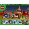 LEGO 21263 Minecraft La Miniera delle Badlands - Giocattolo Interattivo con Figure di Esploratore, Creeper e Ragno con Funzione