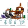 LEGO 21263 Minecraft La Miniera delle Badlands - Giocattolo Interattivo con Figure di Esploratore, Creeper e Ragno con Funzione