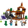 LEGO 21263 Minecraft La Miniera delle Badlands - Giocattolo Interattivo con Figure di Esploratore, Creeper e Ragno con Funzione