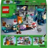LEGO 21274 Minecraft L’Incontro con il Sorvegliante - Giocattolo Interattivo con Minifigure, Mob e Funzione TNT di Caduta Massi