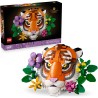 LEGO 31217 Art Collezione Animali - Tigre - Animale 3D da Costruire con Fiori e Piante Botaniche Decorative - Set di Decorazion
