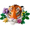 LEGO 31217 Art Collezione Animali - Tigre - Animale 3D da Costruire con Fiori e Piante Botaniche Decorative - Set di Decorazion