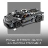 LEGO 42173 Technic Hypercar Koenigsegg Jesko Absolut Grigia, Modellino di Auto da Costruire, Macchina Giocattolo per Bambini e 