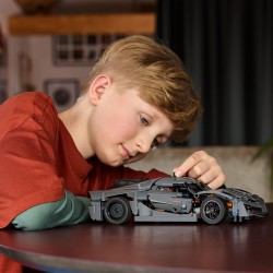 LEGO 42173 Technic Hypercar Koenigsegg Jesko Absolut Grigia, Modellino di Auto da Costruire, Macchina Giocattolo per Bambini e 