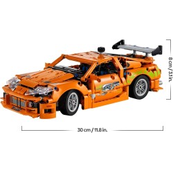 LEGO 42204 Technic Fast and Furious Toyota Supra MK4 - Macchina Giocattolo con Motore 6 Cilindri e Portiere Apribili - Modello 