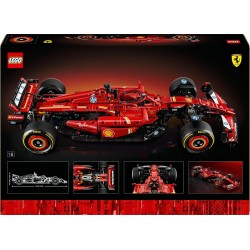 LEGO 42207 Technic Monoposto F1 Ferrari SF-24 - Modello di Auto Formula 1 da Collezione in Scala 1:8 con Motore V6, Cambio, Ste