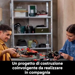 LEGO 42207 Technic Monoposto F1 Ferrari SF-24 - Modello di Auto Formula 1 da Collezione in Scala 1:8 con Motore V6, Cambio, Ste