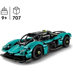 LEGO 42208 Technic Aston Martin Valkyrie - Modellino da Costruire di Auto Sportiva - Macchina Giocattolo con Motore V12 e Porte