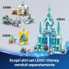 LEGO | 43265 Disney Frozen Castello di Ghiaccio di Arendelle, Giocattolo con Mini Bamboline di Anna e Elsa e le Figure di Olaf 