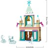 LEGO | 43265 Disney Frozen Castello di Ghiaccio di Arendelle, Giocattolo con Mini Bamboline di Anna e Elsa e le Figure di Olaf 