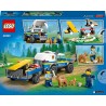 LEGO 60369 City Addestramento Cinofilo Mobile, Set con Percorso a Ostacoli, SUV Macchina Polizia Giocattolo e Rimorchio, 2 Figu