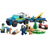 LEGO 60369 City Addestramento Cinofilo Mobile, Set con Percorso a Ostacoli, SUV Macchina Polizia Giocattolo e Rimorchio, 2 Figu